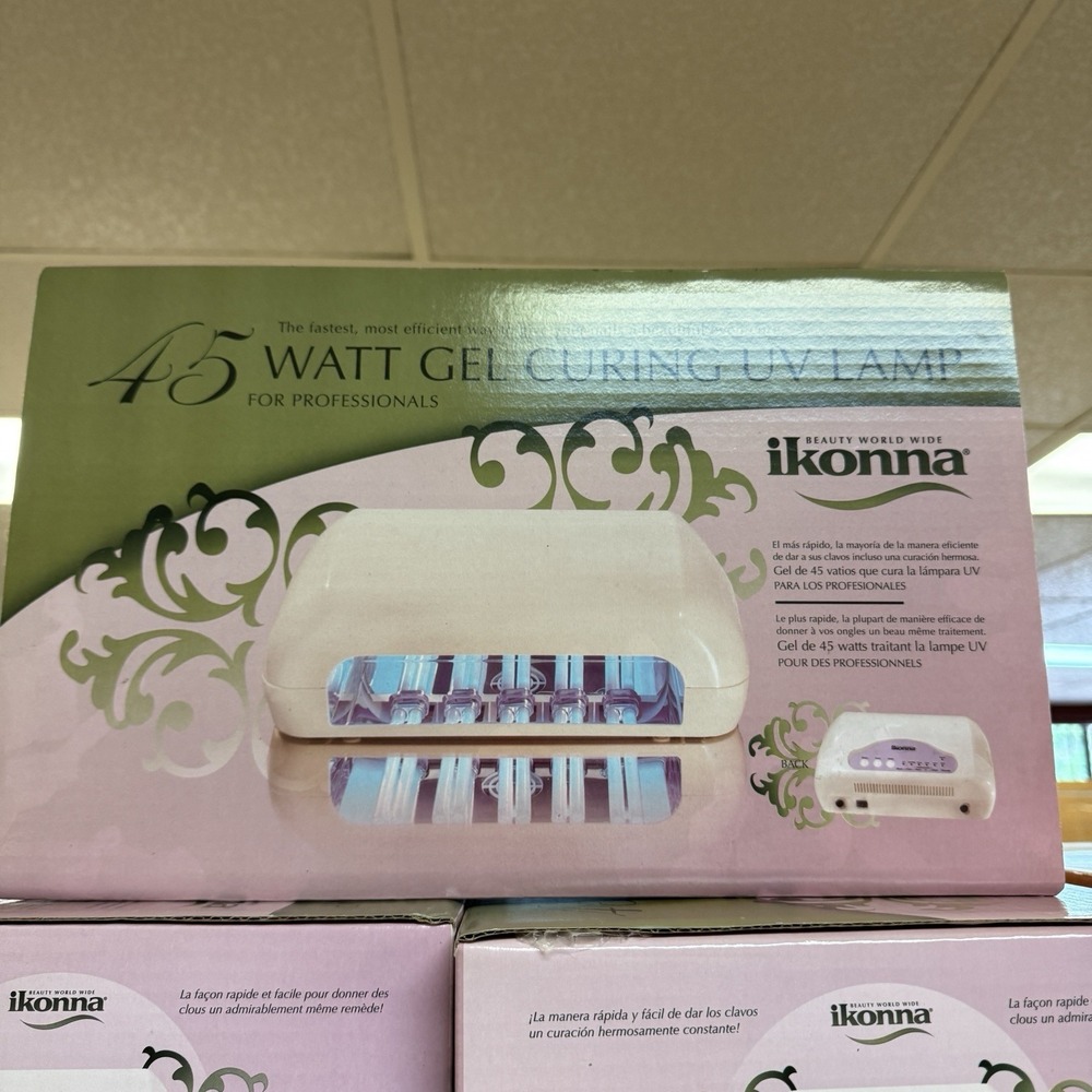 iKonna 45W UV Gel Nail Lamp Professional Curing Light Salon Manicure Dryer